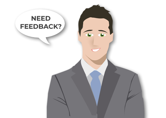 Need feedback?